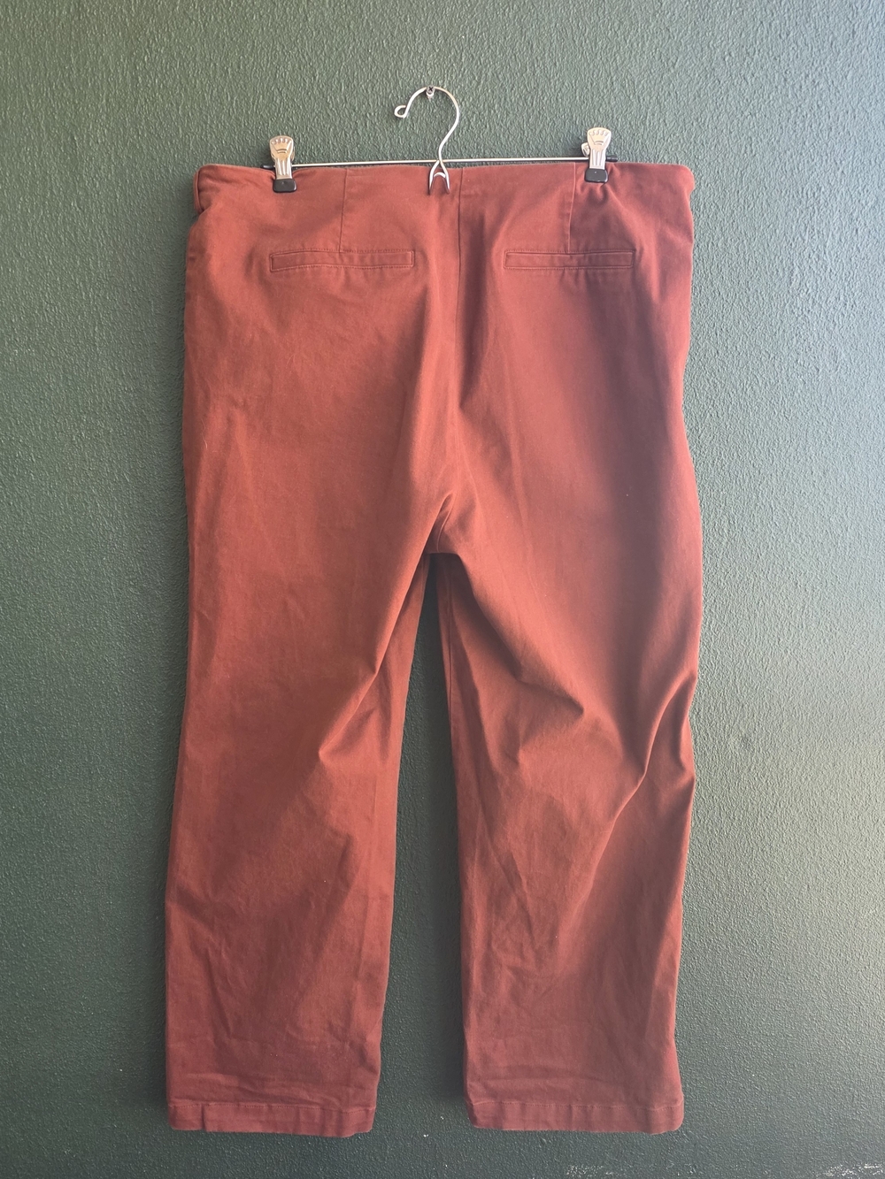 Straight Leg Pants in Rust Sz 16 - Picture 2 of 12